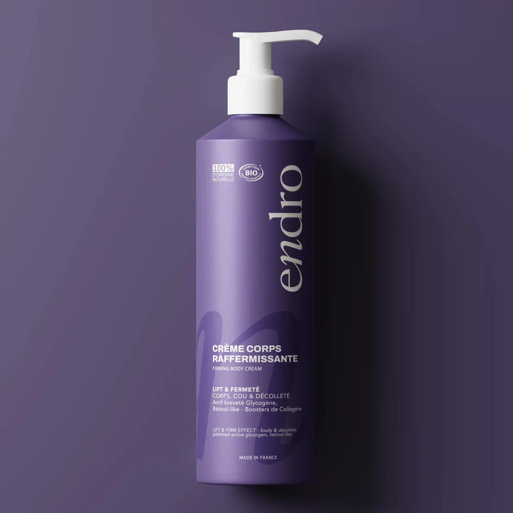 ENDRO Crème corps raffermissante Karité + Retinol-like + Actif breveté Glycogène 400 Ml