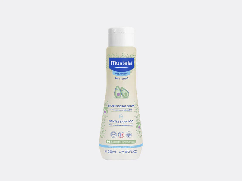 MUSTELA Shampoing doux bébé à l'avocat BIO 200 Ml