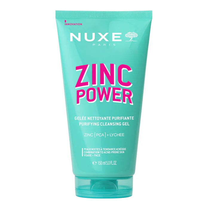 NUXE ZINC POWER Gelée Nettoyante Purifiante 150 Ml
