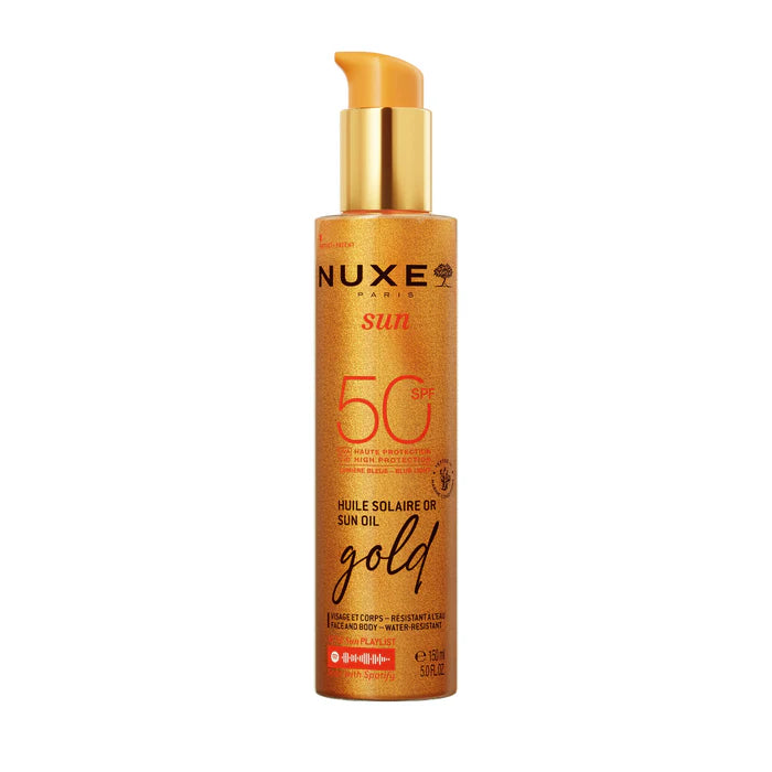 NUXE SUN Huile Solaire Or Haute Protection SPF50 150 Ml