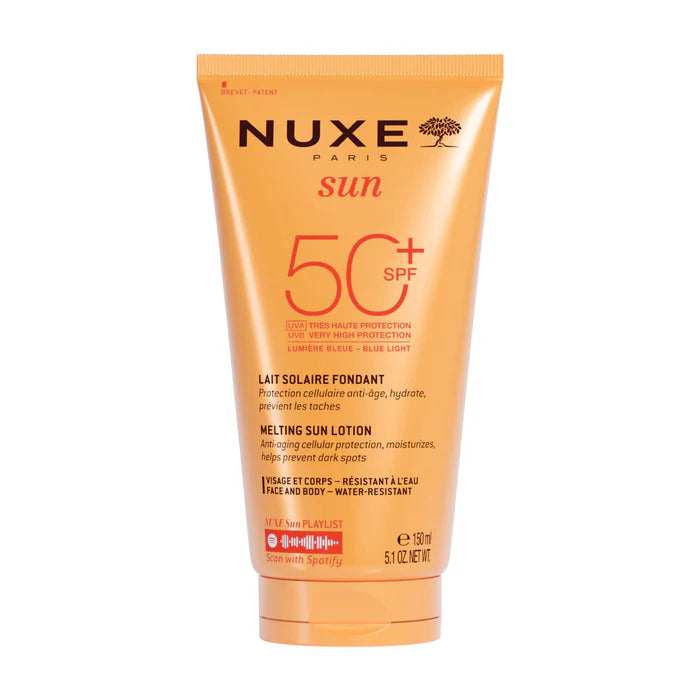 NUXE SUN Lait Solaire Fondant Très Haute Protection SPF50+ 150 Ml