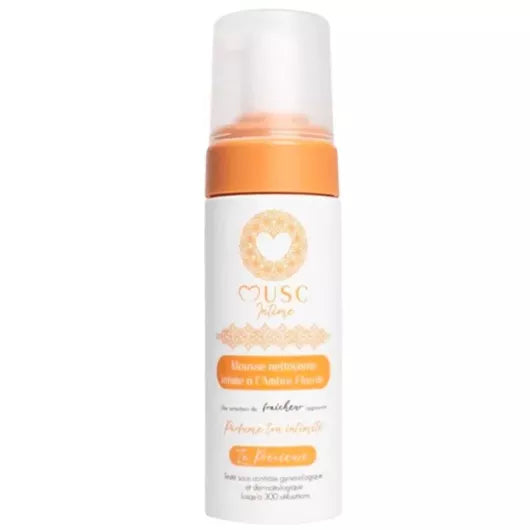 MUSC INTIME  Mousse Nettoyante Intime - Amber Flower - La Précieuse (150ml)