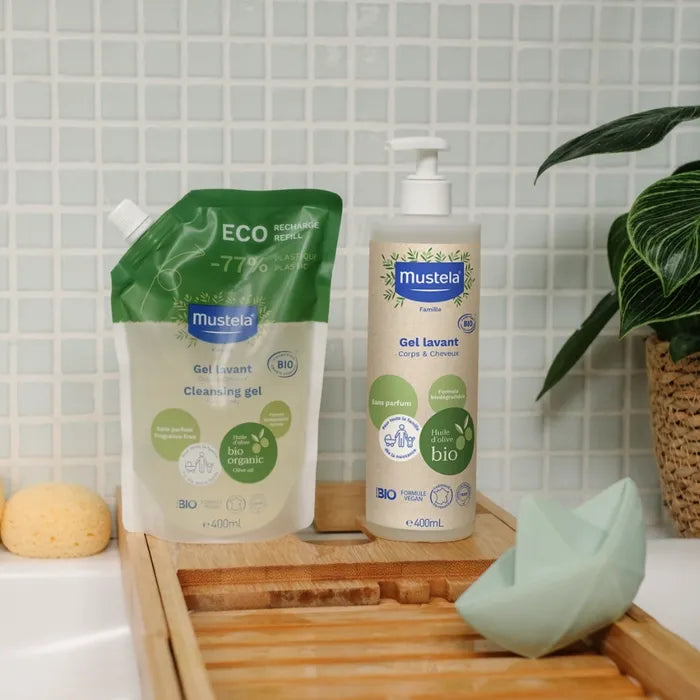 Mustela Eco Recharge Gel Lavant Bio 400 mL