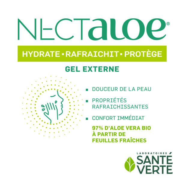 SANTE VERTE NECTALOE GEL EXTERNE BIO 150 Ml