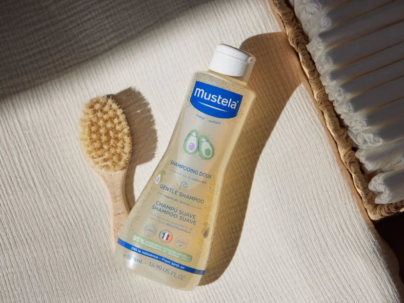 MUSTELA Shampoing doux bébé à l'avocat BIO 500 Ml