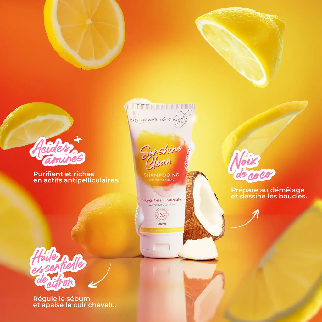 LES SECRETS DE LOLY shampoing sunshine Clean 250 ml