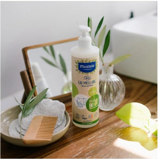 MUSTELA Eau micellaire bio 400 Ml